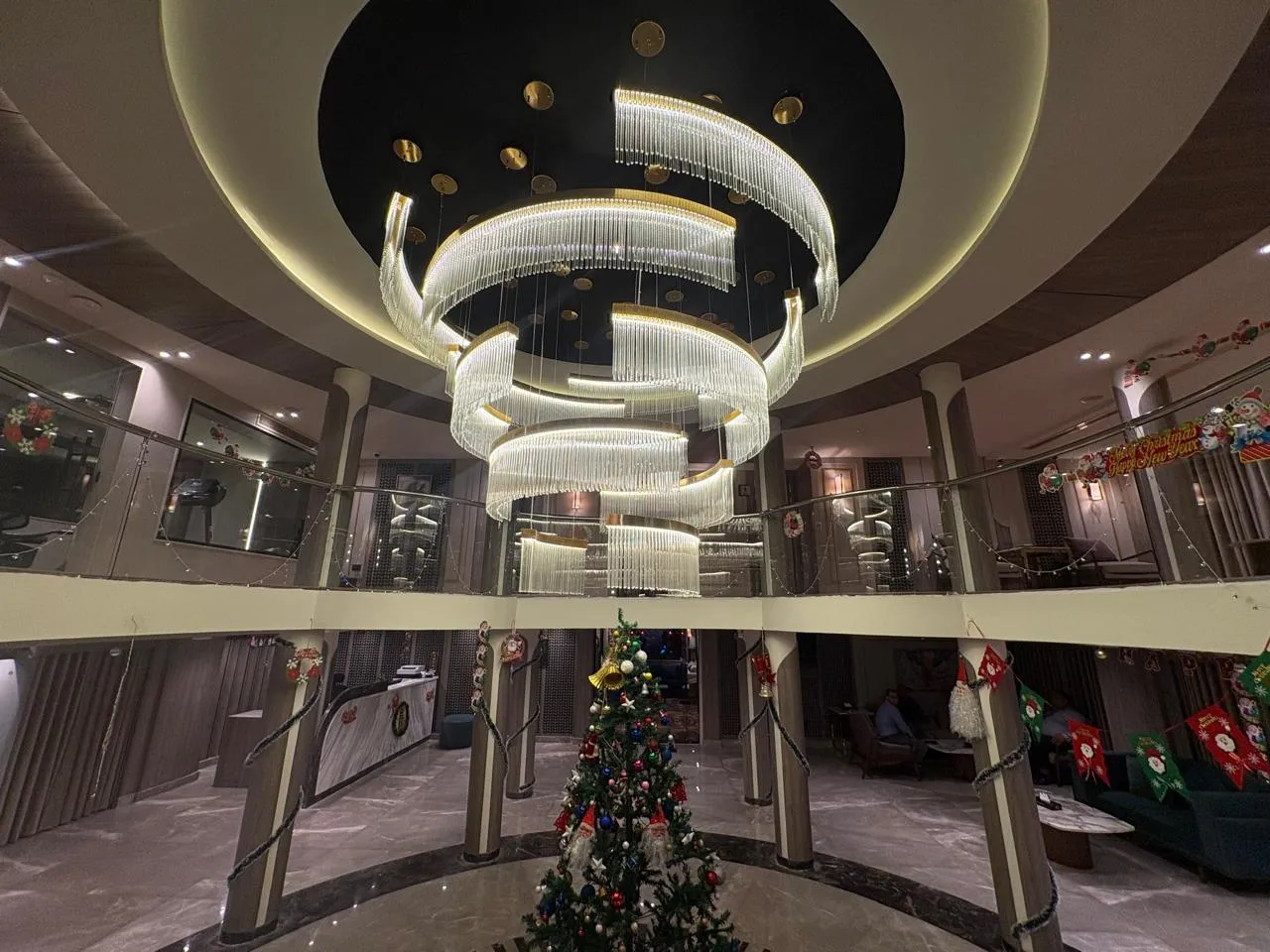 Lobby of the Royal Liberty Nile cruise